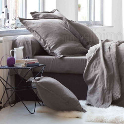 Housse de couette à rabat 140 x 200 cm