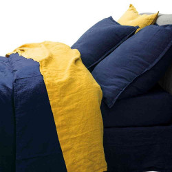 Housse de couette à rabat 140 x 200 cm