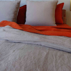 Housse de couette à rabat 140 x 200 cm