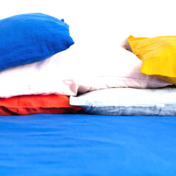 Housse de couette à rabat 140 x 200 cm