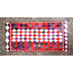 Tapis en rafia : collection LIN ethnique chic