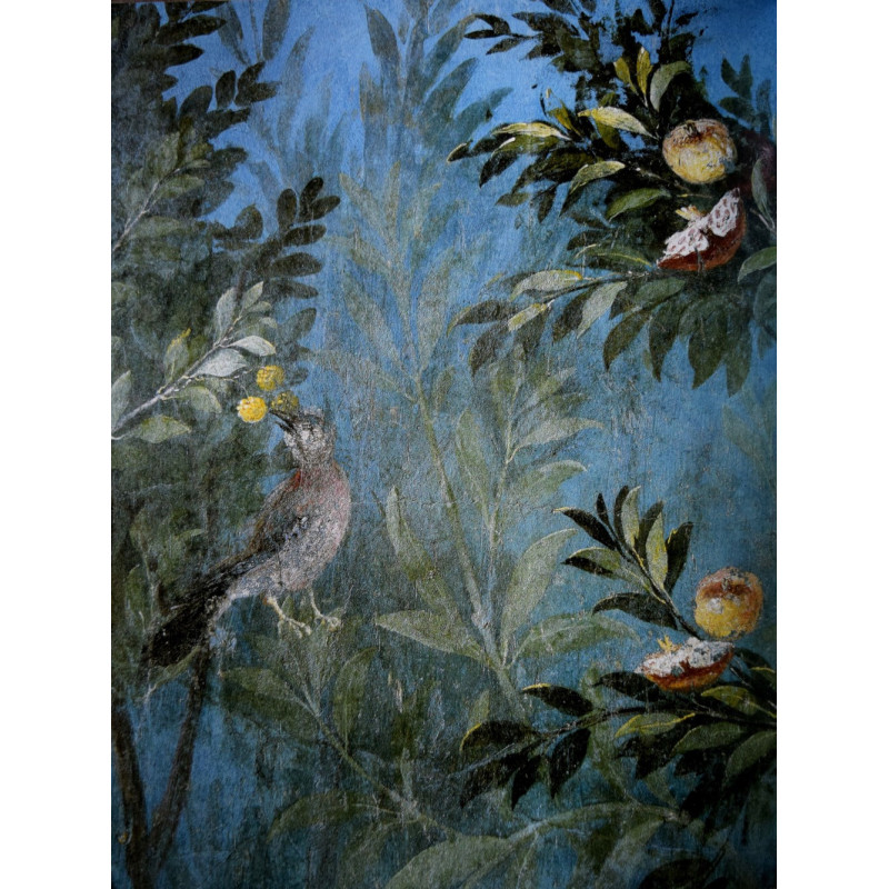 Oiseau dans un pommier