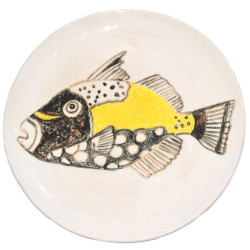 Décor baliste jaune