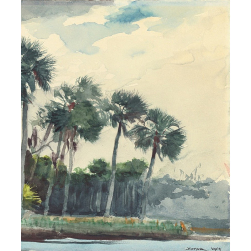 Cocotiers (2/2 panneau droit)