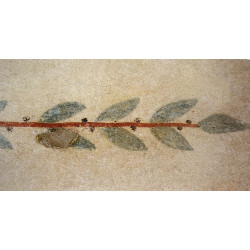 Libellule sur son nénuphar collection LIN fresque antique