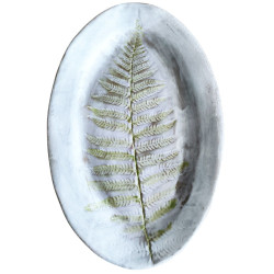 Plat Impression fougère
