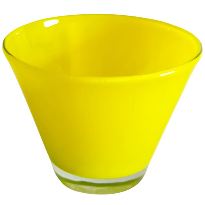 cruche égyptienne en verre recyclé soufflé à la bouche