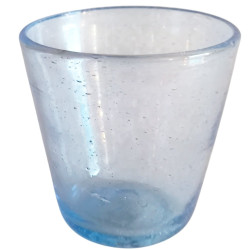 cruche égyptienne en verre recyclé soufflé à la bouche