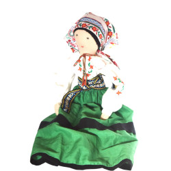 Poupées en tissus recyclés