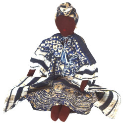 Poupées en tissus recyclés