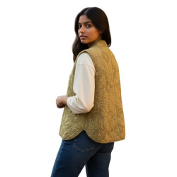 Veste velours avec paillettes