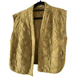 Veste velours avec paillettes