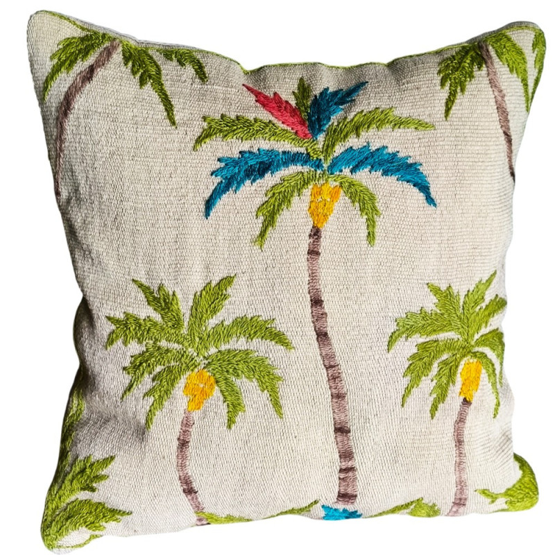 Coussin Palmiers""