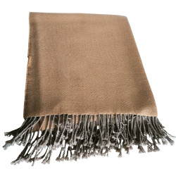 Plaid en alpaga couleurs naturelles