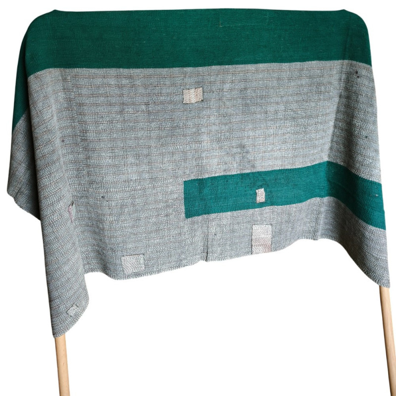 Dessus de lit en coton naturel – Couvre-lit élégant et respirant