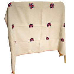 Dessus de lit en coton naturel – Couvre-lit élégant et respirant