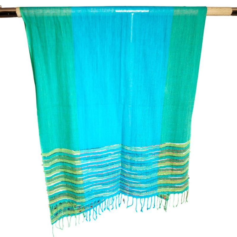 Echarpe en voile de laine