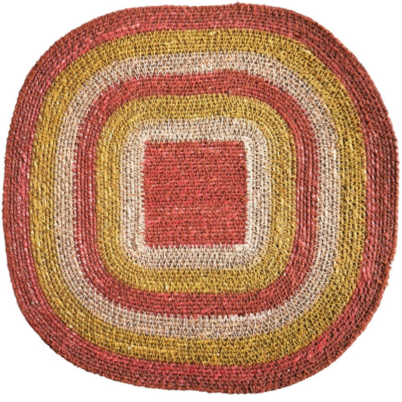 set de table en raphia