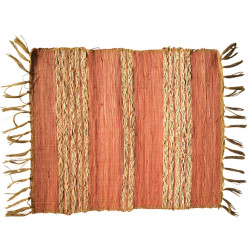 set de table  vétiver et raphia