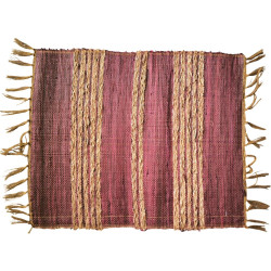 set de table  vétiver et raphia