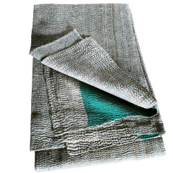 Dessus de lit en coton naturel – Couvre-lit élégant et respirant