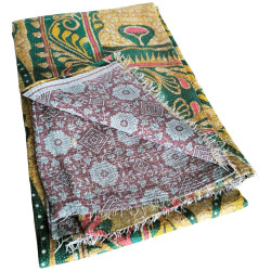 Dessus de lit en coton naturel – Couvre-lit élégant et respirant