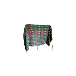 Jeté de canapé ancien en coton