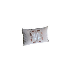 Coussin en velours de coton